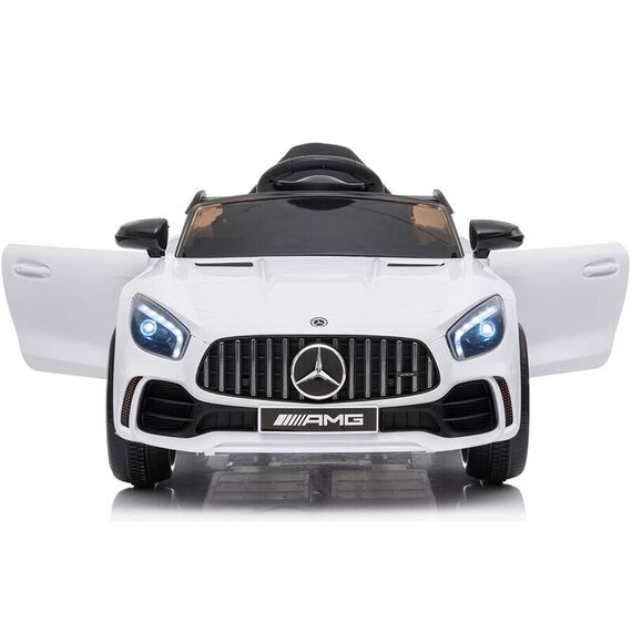 Masinuta electrica Hubner Mercedes Benz AMG white, Culoare: Alb, Capacitate acumulator: 12V - poza 8 - ExclusivMAG.ro