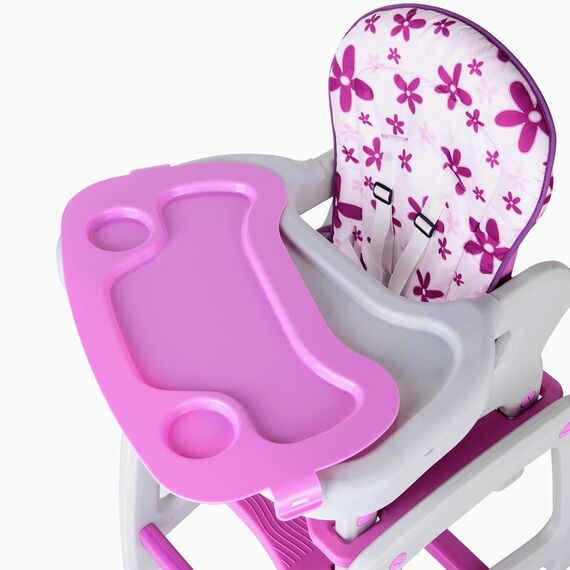 Scaun de masa Juju Eat&Play, Mov, Culoare: Mov - poza 8 - ExclusivMAG.ro