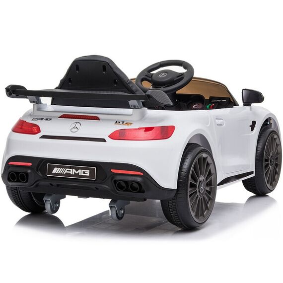 Masinuta electrica Hubner Mercedes Benz AMG white, Culoare: Alb, Capacitate acumulator: 12V - poza 7 - ExclusivMAG.ro