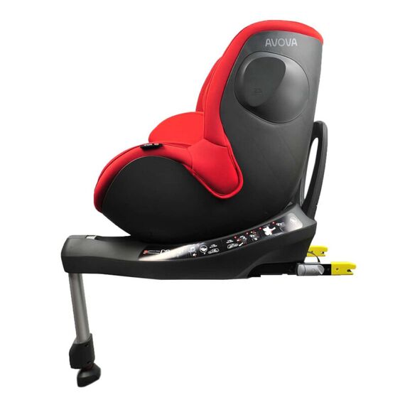 Scaun auto Avova Sperber-Fix i-Size Maple Red, Culoare: Rosu, Grupa: 0-18kg (0 luni - 4 ani) - poza 3 - ExclusivMAG.ro