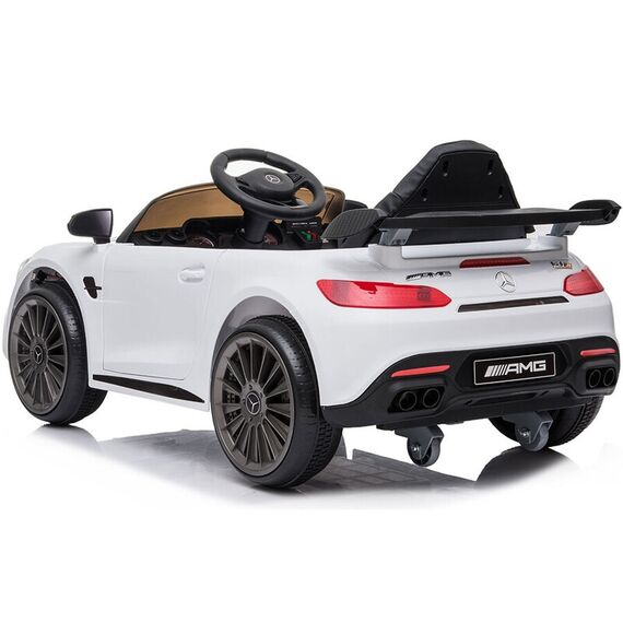 Masinuta electrica Hubner Mercedes Benz AMG white, Culoare: Alb, Capacitate acumulator: 12V - poza 5 - ExclusivMAG.ro