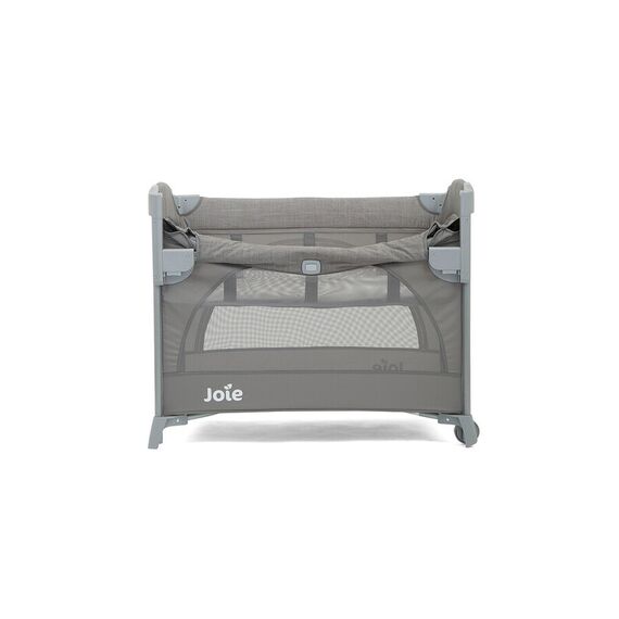 Patut pliant pentru cosleeping Joie Kubbie Foggy Gray, Culoare: Gri, Dimensiuni: 95x65 - poza 3 - ExclusivMAG.ro