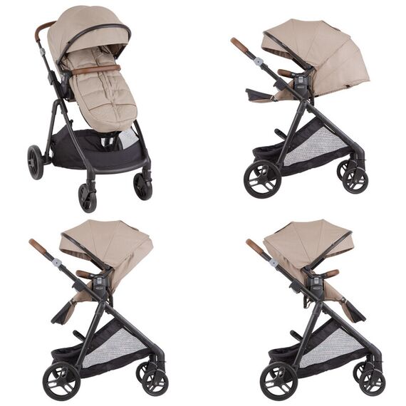 Carucior Graco Near2Me Oatmeal, Culoare: Crem - poza 3 - ExclusivMAG.ro