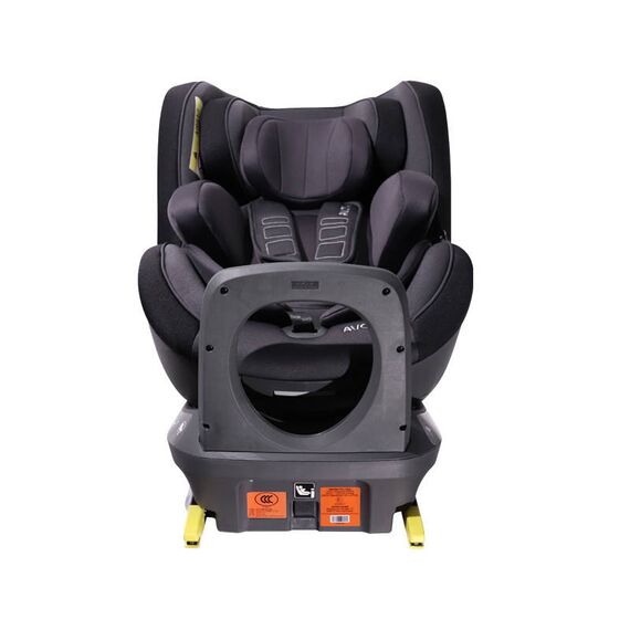 Scaun auto Avova Sperber-Fix i-Size Grey/Black, Culoare: Gri/Negru, Grupa: 0-18kg (0 luni - 4 ani) - poza 3 - ExclusivMAG.ro