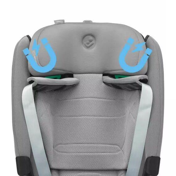 Scaun auto Maxi-Cosi Titan Pro2 I-Size AUTHENTIC GREY, Culoare: Gri deschis, Grupa: 9-36kg (9 luni - 12 ani) - poza 10 - ExclusivMAG.ro