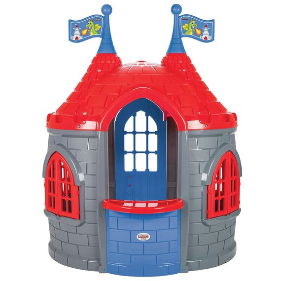 Casuta pentru copii Pilsan Princess Castle grey - poza 3 - ExclusivMAG.ro