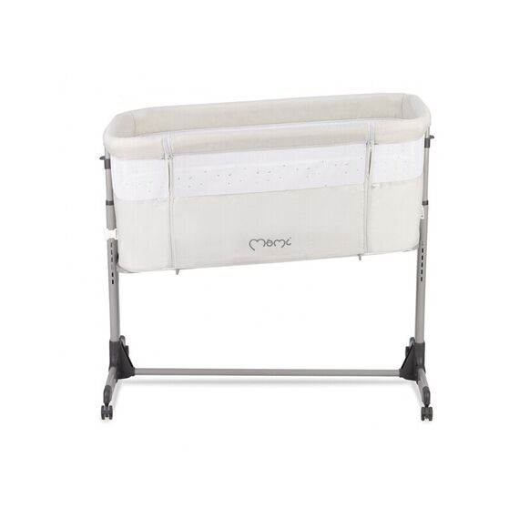 Co-sleeper MoMi, Revo - Light Grey, Culoare: Gri deschis - poza 3 - ExclusivMAG.ro