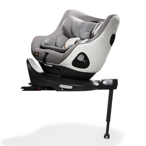 Scaun auto rotativ Joie i-Size i-Harbour Signature Oyster, 40-105 cm + Baza i-Size i-Base Encore, Culoare: Gri deschis, Grupa: 0-18kg (0 luni - 4 ani) - poza 2 - ExclusivMAG.ro