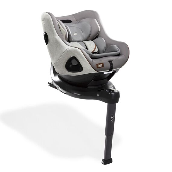 Scaun auto rotativ Joie i-Size i-Harbour Signature Oyster, 40-105 cm + Baza i-Size i-Base Encore, Culoare: Gri deschis, Grupa: 0-18kg (0 luni - 4 ani) - poza 5 - ExclusivMAG.ro