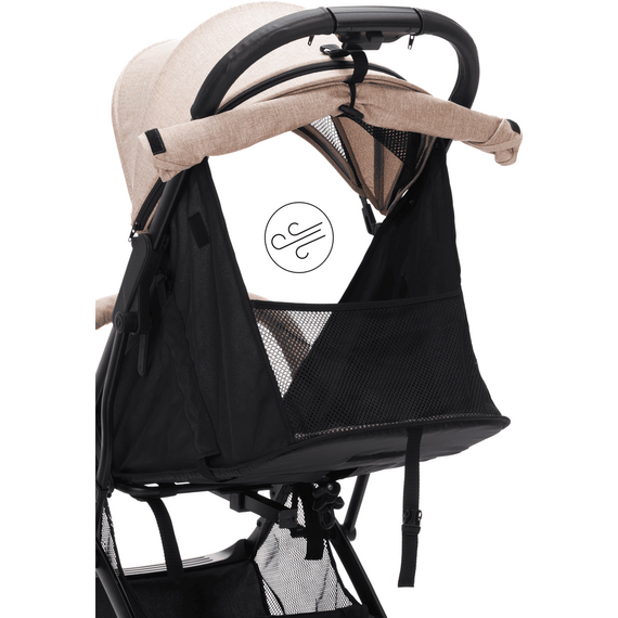 Carucior sport Elite Styler - sand melange- Fillikid, Culoare: Crem - poza 4 - ExclusivMAG.ro