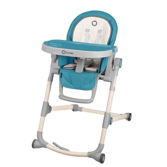 Lionelo - Scaun de masa pliabil Cora, Ocean, Culoare: Albastru  - ExclusivMAG.ro
