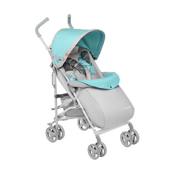 Carucior sport Lionelo Elia, Tropical Turquoise, Culoare: Turcoaz - poza 4 - ExclusivMAG.ro