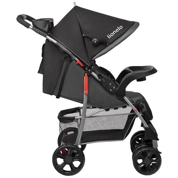 Carucior sport Lionelo Emma Plus, Stone, Culoare: Gri - poza 3 - ExclusivMAG.ro