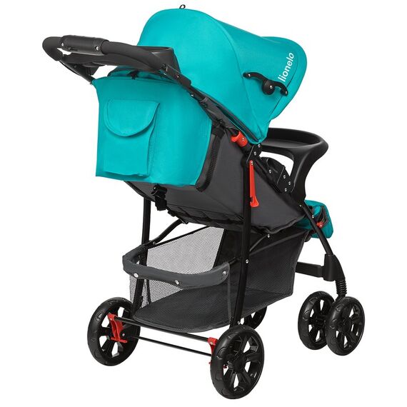 Carucior sport Lionelo Emma Plus, Vivid Turquoise, Culoare: Turcoaz - poza 6 - ExclusivMAG.ro