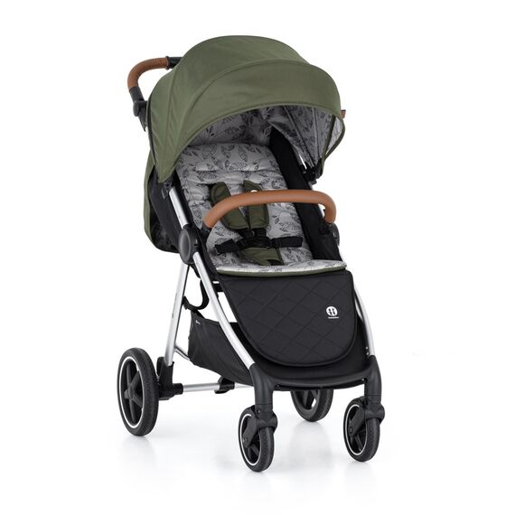 Carucior sport Petite&Mars Royal, 0-22 kg, Mature Olive, Culoare: Verde inchis, Model: sport  - ExclusivMAG.ro