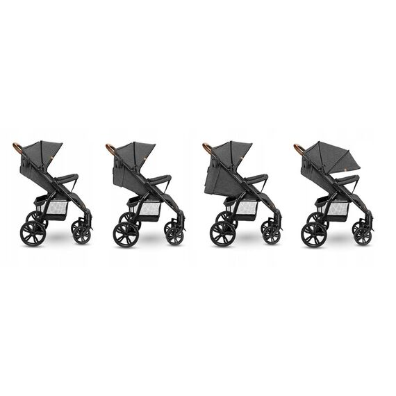 Carucior sport Lionelo Annet Tour, de la nastere pana la 22 kg, certificare TÜV SÜD, Gri, Culoare: Gri, Model: sport - poza 7 - ExclusivMAG.ro