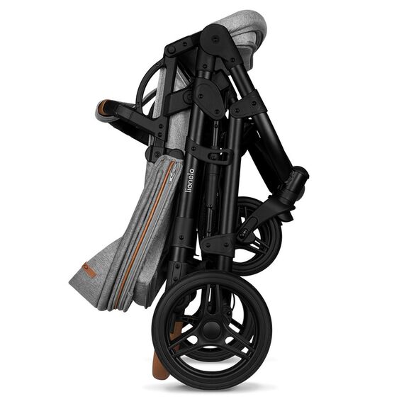 Carucior 2 in 1 Lionelo Mari Tour, 0-22 kg, Gri, Culoare: Gri, Model: 2 in 1 - poza 8 - ExclusivMAG.ro