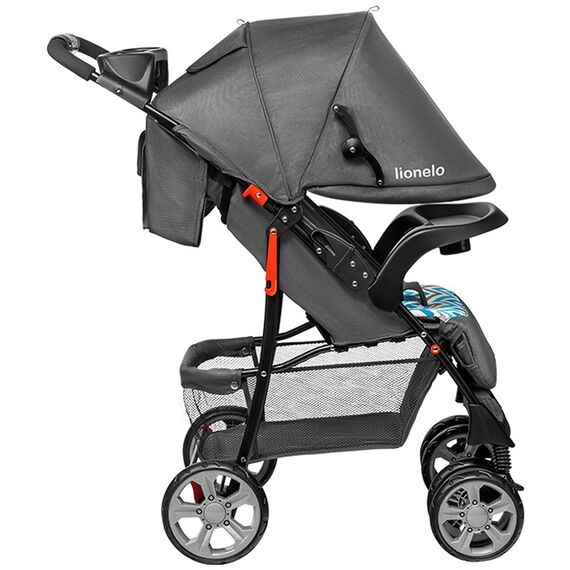 Carucior sport Lionelo Emma Plus, Blue Scandi, Culoare: Blue - poza 3 - ExclusivMAG.ro
