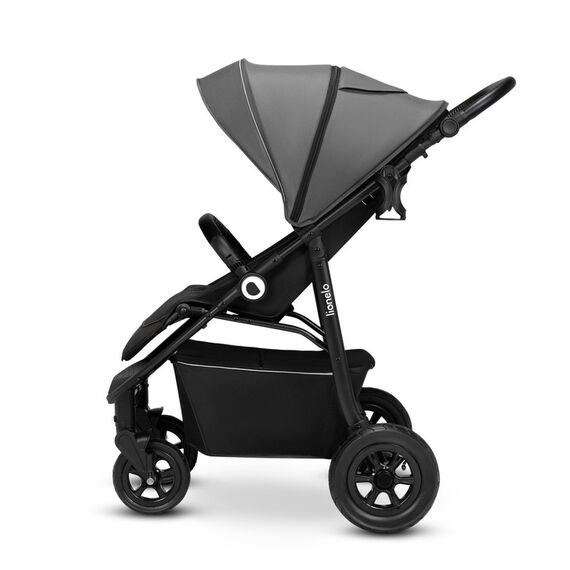 Carucior sport Lionelo Natt, De la nastere, 0 - 22 kg, Gri, Culoare: Gri, Model: sport - poza 3 - ExclusivMAG.ro