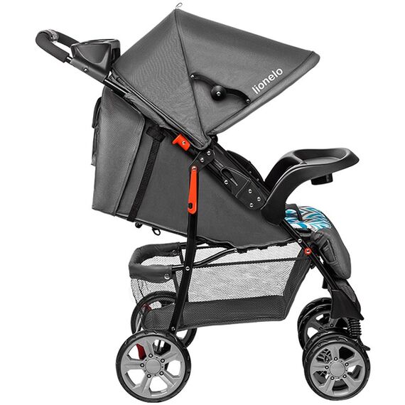 Carucior sport Lionelo Emma Plus, Blue Scandi, Culoare: Blue - poza 4 - ExclusivMAG.ro