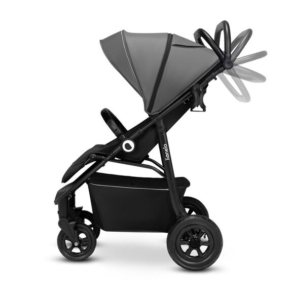 Carucior sport Lionelo Natt, De la nastere, 0 - 22 kg, Gri, Culoare: Gri, Model: sport - poza 5 - ExclusivMAG.ro
