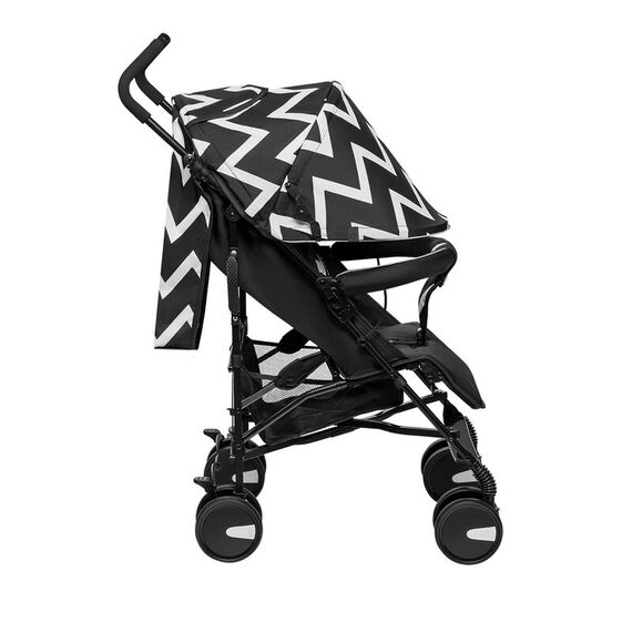Carucior sport Lionelo Elia Oslo, Culoare: Alb/Negru - poza 4 - ExclusivMAG.ro