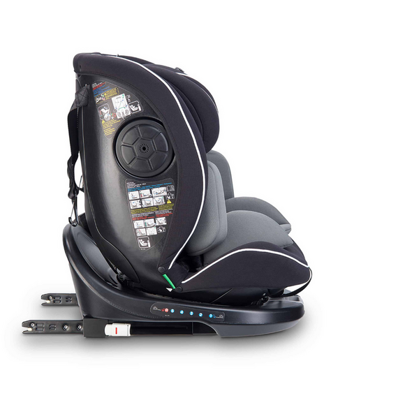 Scaun auto BabyGo Nova2, Black, 40 -150 cm, certificat R129, Culoare: Gri/Negru, Grupa: 0-18kg (0 luni - 4 ani) - poza 6 - ExclusivMAG.ro