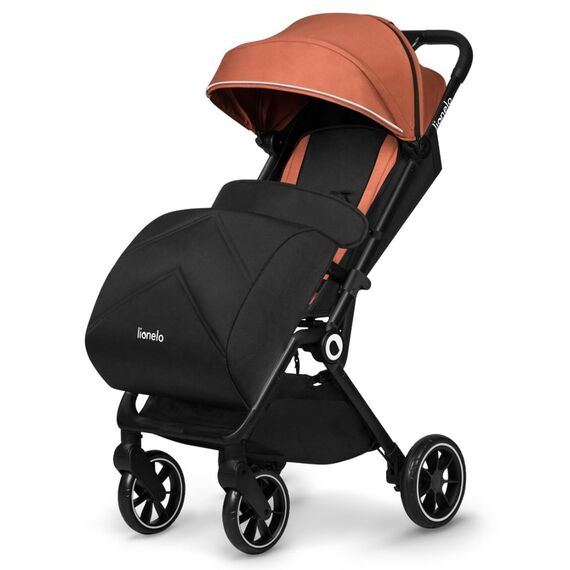 Carucior sport, Lionelo, Cloe, Pana la 22 kg, 6 luni+, Maro, Culoare: Maro, Model: sport - poza 3 - ExclusivMAG.ro