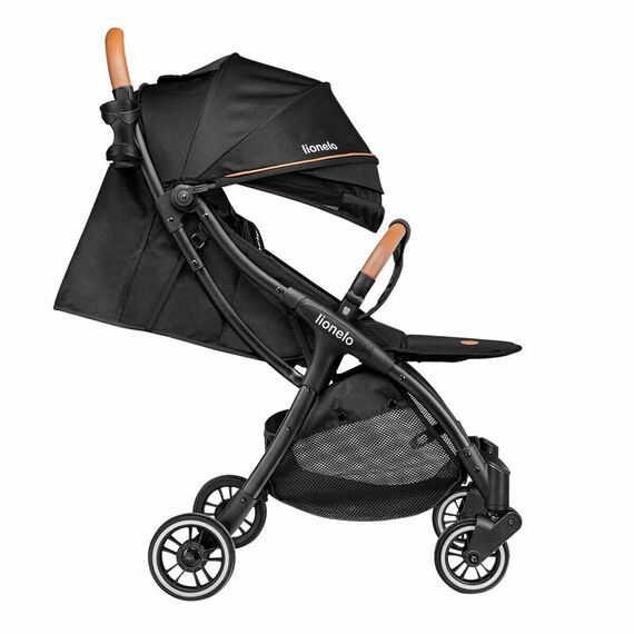 Carucior sport Lionelo Julie One, Black, Culoare: Negru, Model: sport - poza 5 - ExclusivMAG.ro