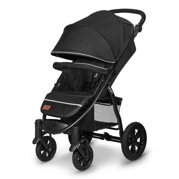 Carucior sport Lionelo Annet Tour, de la nastere pana la 22 kg, certificare TÜV SÜD,Negru, Culoare: Negru, Model: sport - poza 4 - ExclusivMAG.ro