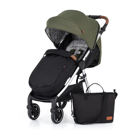 Carucior sport Petite&Mars Royal, 0-22 kg, Mature Olive, Culoare: Verde inchis, Model: sport - poza 3 - ExclusivMAG.ro