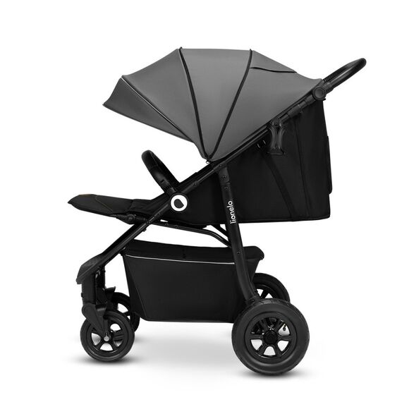 Carucior sport Lionelo Natt, De la nastere, 0 - 22 kg, Gri, Culoare: Gri, Model: sport - poza 4 - ExclusivMAG.ro