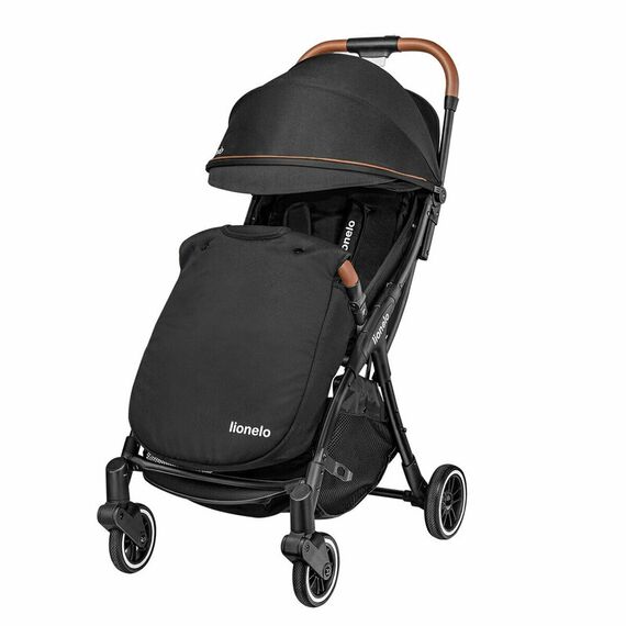 Carucior sport Lionelo Julie One, Black, Culoare: Negru, Model: sport - poza 4 - ExclusivMAG.ro