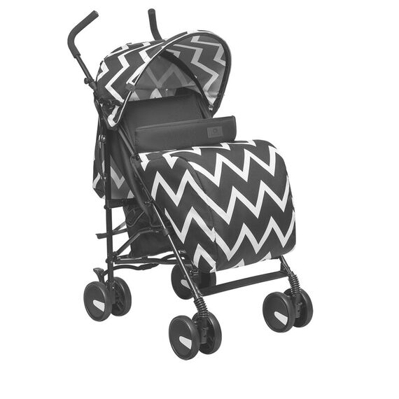 Carucior sport Lionelo Elia Oslo, Culoare: Alb/Negru - poza 3 - ExclusivMAG.ro