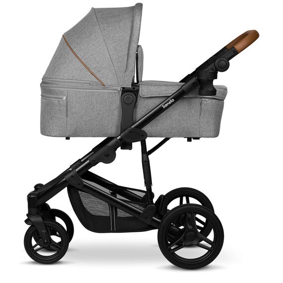 Carucior 2 in 1 Lionelo Mari Tour, 0-22 kg, Gri, Culoare: Gri, Model: 2 in 1 - poza 4 - ExclusivMAG.ro