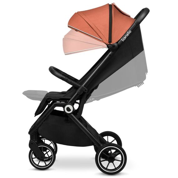Carucior sport, Lionelo, Cloe, Pana la 22 kg, 6 luni+, Maro, Culoare: Maro, Model: sport - poza 4 - ExclusivMAG.ro