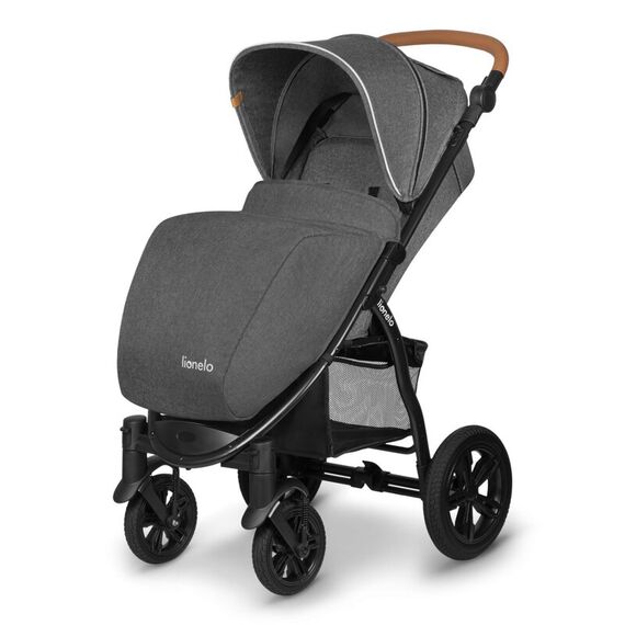 Carucior sport Lionelo Annet Tour, de la nastere pana la 22 kg, certificare TÜV SÜD, Gri, Culoare: Gri, Model: sport - poza 3 - ExclusivMAG.ro