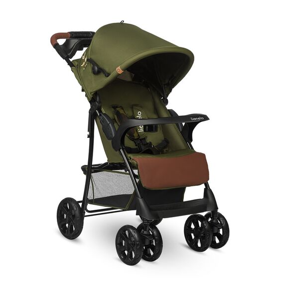 Carucior sport Lionelo Emma Plus, Forest Green, Culoare: Verde  - ExclusivMAG.ro