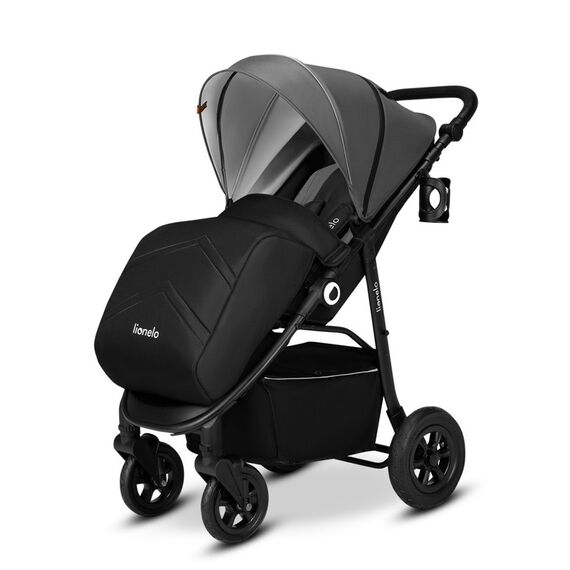 Carucior sport Lionelo Natt, De la nastere, 0 - 22 kg, Gri, Culoare: Gri, Model: sport - poza 2 - ExclusivMAG.ro