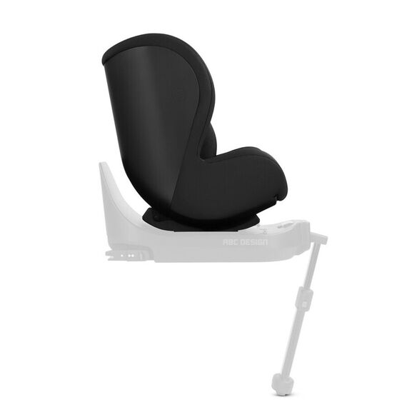 Scaun auto rotativ Lily 0-4 ani Black ABC Design, Culoare: Negru, Grupa: 0-18kg (0 luni - 4 ani) - poza 5 - ExclusivMAG.ro