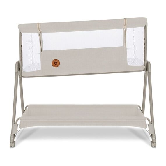 Patut co-sleeper Lionelo Luna, 2 in 1, Cu laterala culisanta, Bej, Culoare: Crem, Dimensiuni: 80x50 - poza 4 - ExclusivMAG.ro