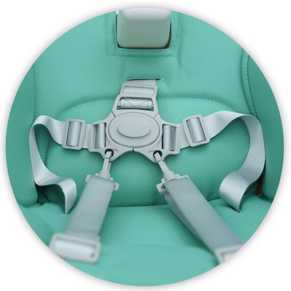 Scaun de masa AppeKids - Sky - River Green, Culoare: Turcoaz - poza 5 - ExclusivMAG.ro