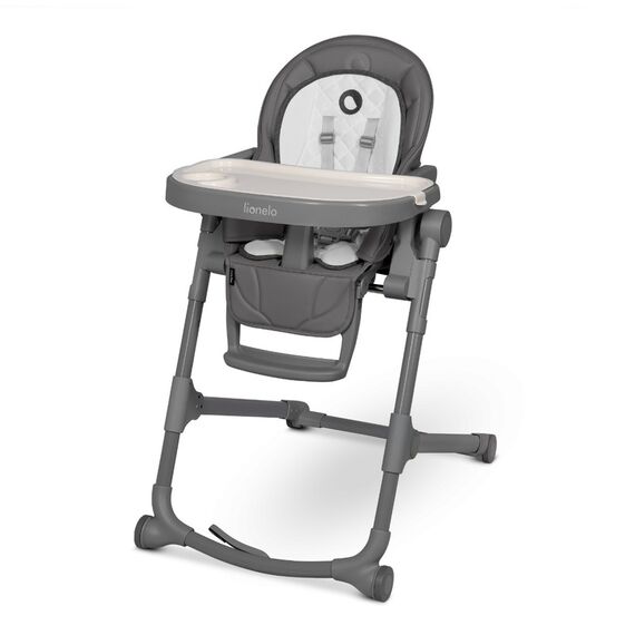 Scaun de masa multifunctional Lionelo Cora Plus, Gri, Culoare: Gri  - ExclusivMAG.ro
