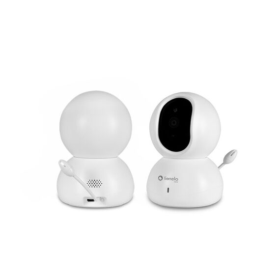 Videofon Lionelo Babyline 8.2 , Cu termometru, Cu melodii, Cu comunicare in 2 sensuri, Alb - poza 2 - ExclusivMAG.ro