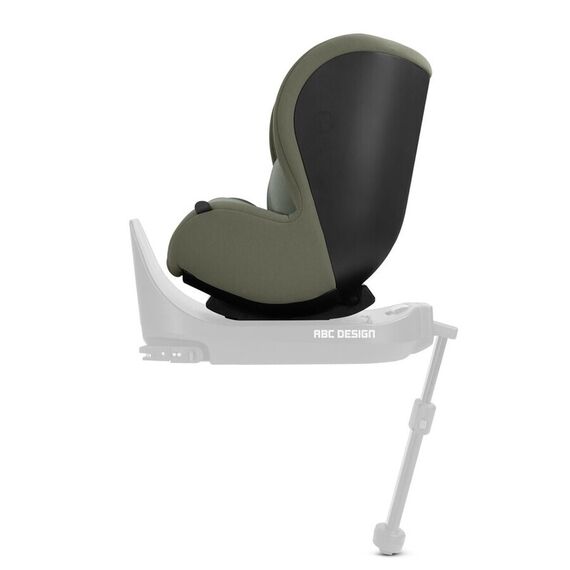 Scaun auto rotativ Lily 0-4 ani Sage ABC Design, Culoare: Verde, Grupa: 0-18kg (0 luni - 4 ani) - poza 6 - ExclusivMAG.ro