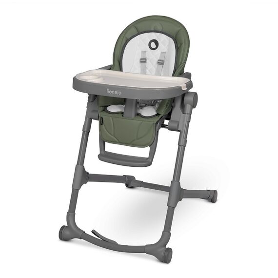 Scaun de masa multifunctional Lionelo Cora Plus, Verde, Culoare: Verde  - ExclusivMAG.ro