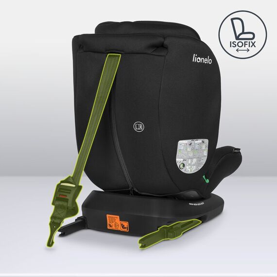 Scaun auto Lionelo Bastiaan i-Size, 4 in 1, Rotire 360 grade, 0-36 Kg, 40-150 cm, Negru, Culoare: Negru, Grupa: 0-36kg (0 luni - 12 ani) - poza 9 - ExclusivMAG.ro