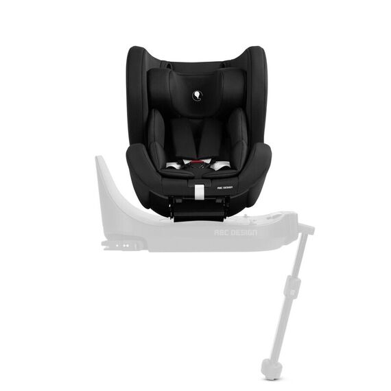 Scaun auto rotativ Lily 0-4 ani Black ABC Design, Culoare: Negru, Grupa: 0-18kg (0 luni - 4 ani) - poza 6 - ExclusivMAG.ro