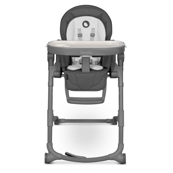 Scaun de masa multifunctional Lionelo Cora Plus, Gri, Culoare: Gri - poza 3 - ExclusivMAG.ro