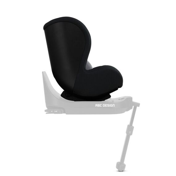 Scaun auto rotativ Lily 0-4 ani Graphite ABC Design, Culoare: Gri/Negru, Grupa: 0-18kg (0 luni - 4 ani) - poza 8 - ExclusivMAG.ro